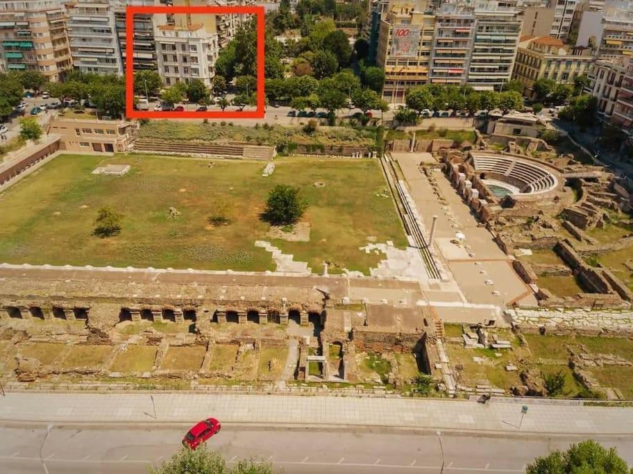 Roman Forum Apartment Szaloniki Kültér fotó